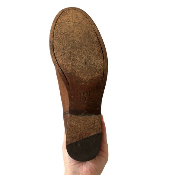 Frye Melissa Button Back Zip Tall Riding Boots - Picture 5 of 7